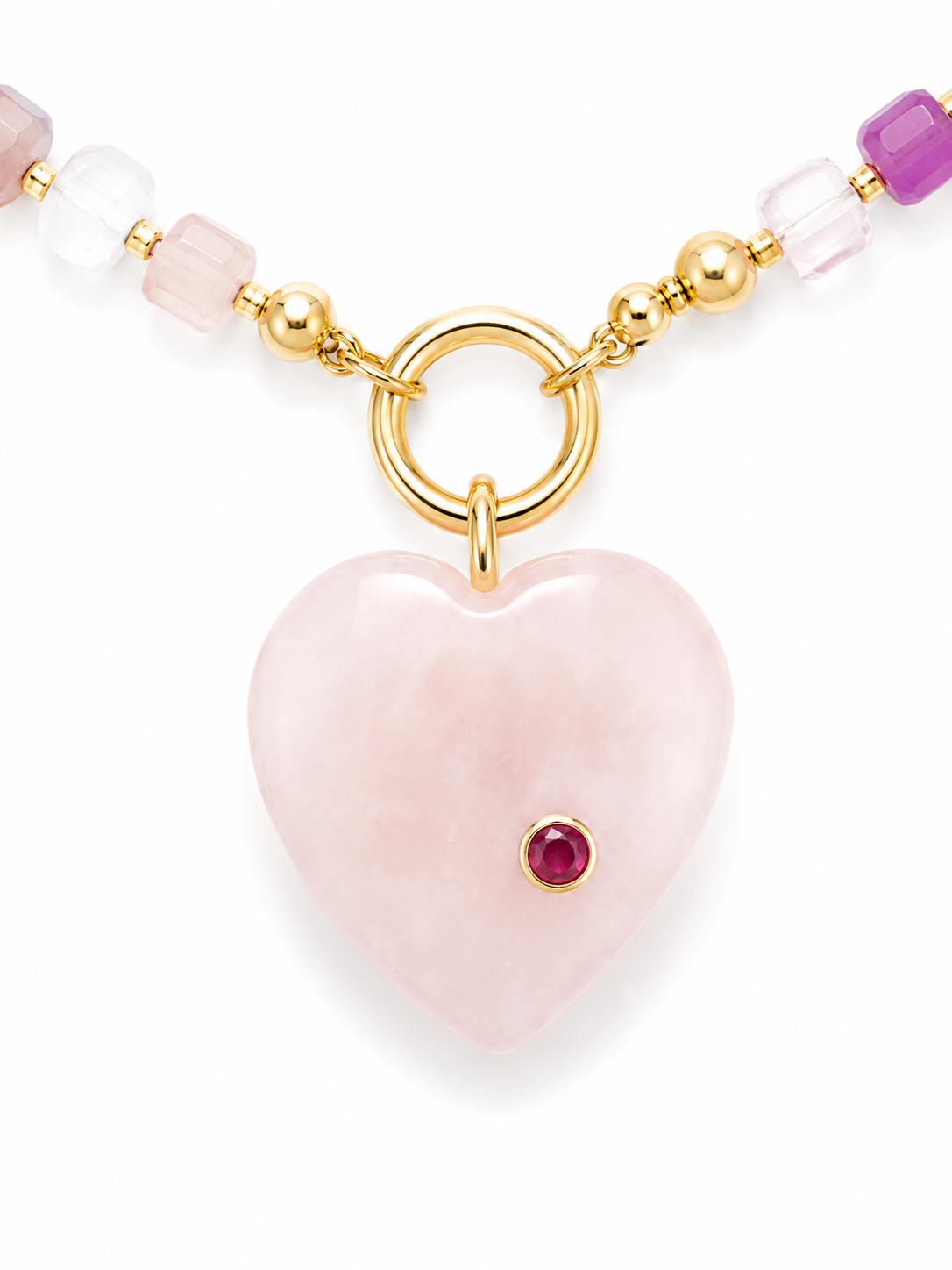 Lilac Love Convertible Beaded Necklace