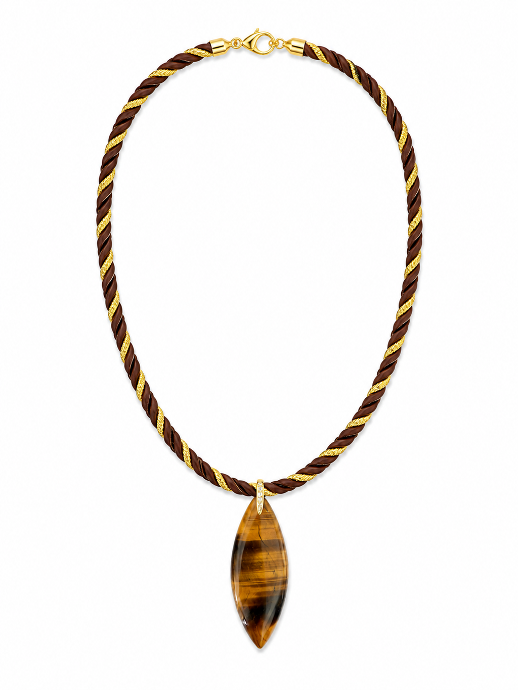 Golden Hour Tiger Eye Necklace