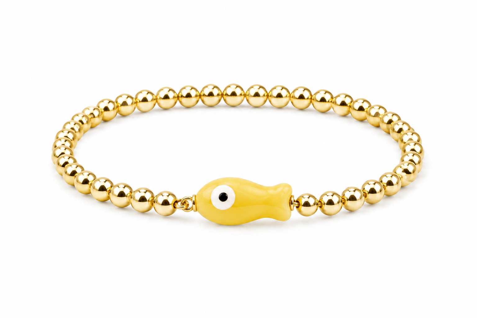 Lucky Fish Beaded Bracelet
