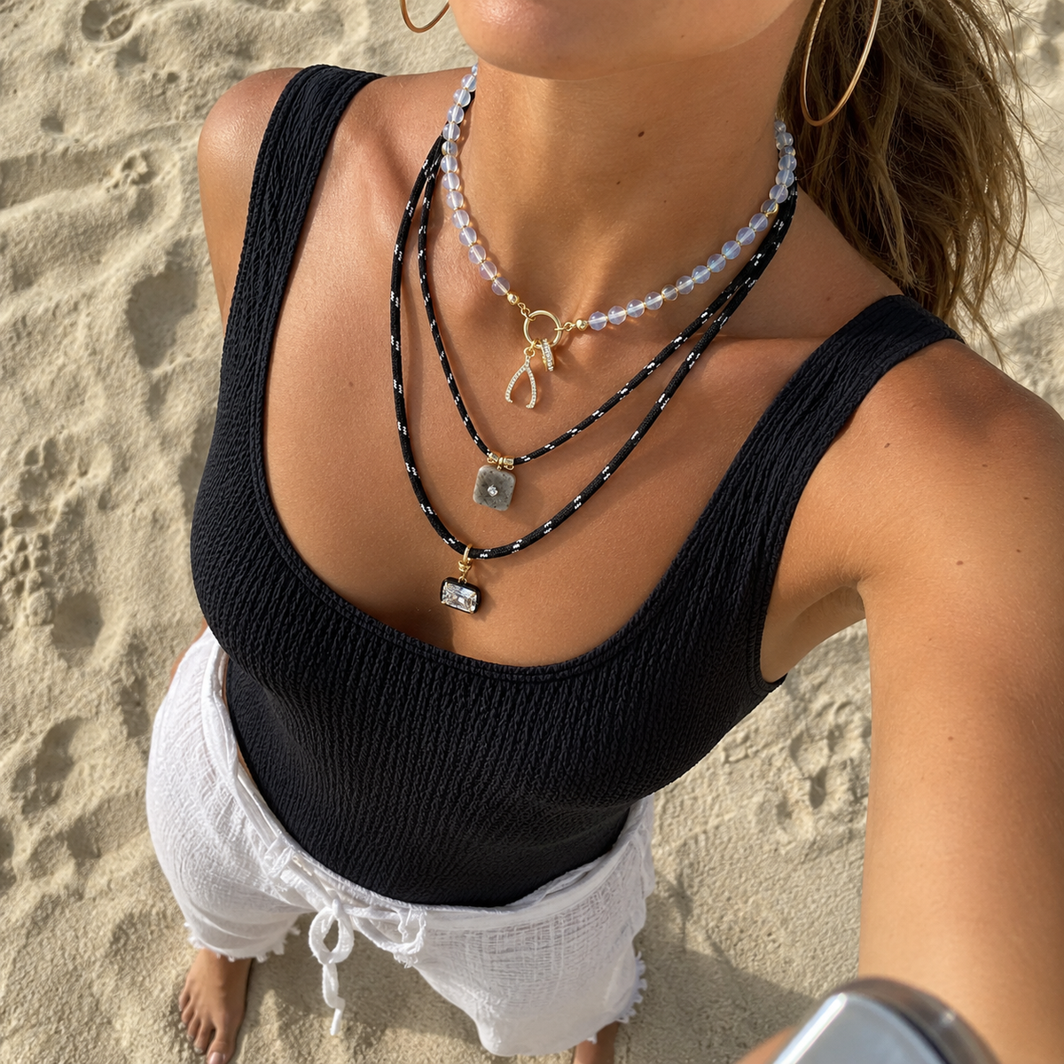 Opaline Talisman Necklace