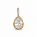 Pavé Pear Charm
