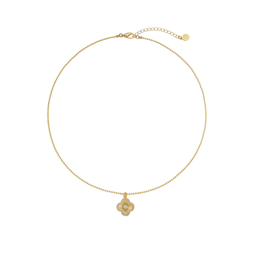 Radiant Clover Necklace