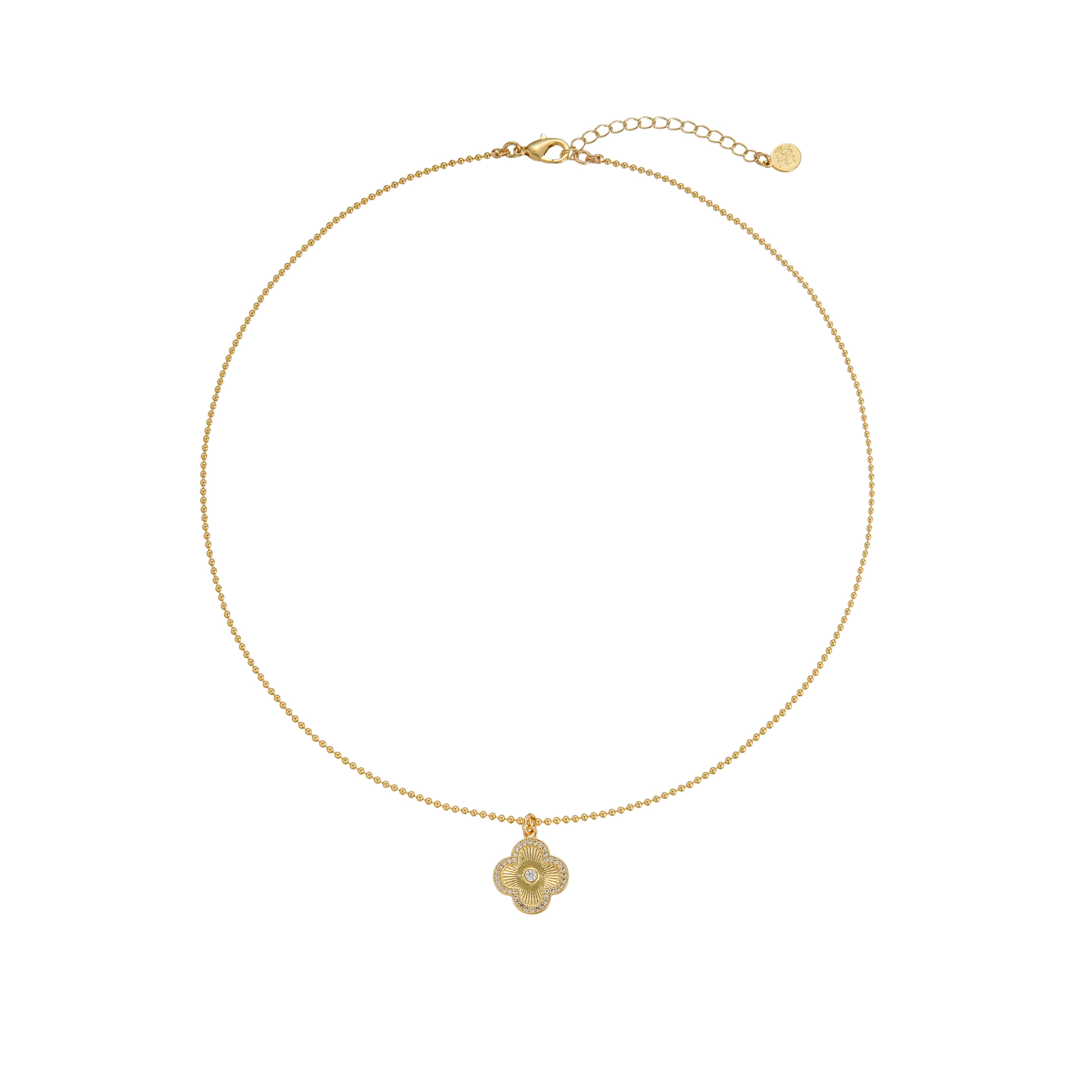 Radiant Clover Necklace