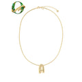 Large Balloon Initial Necklace