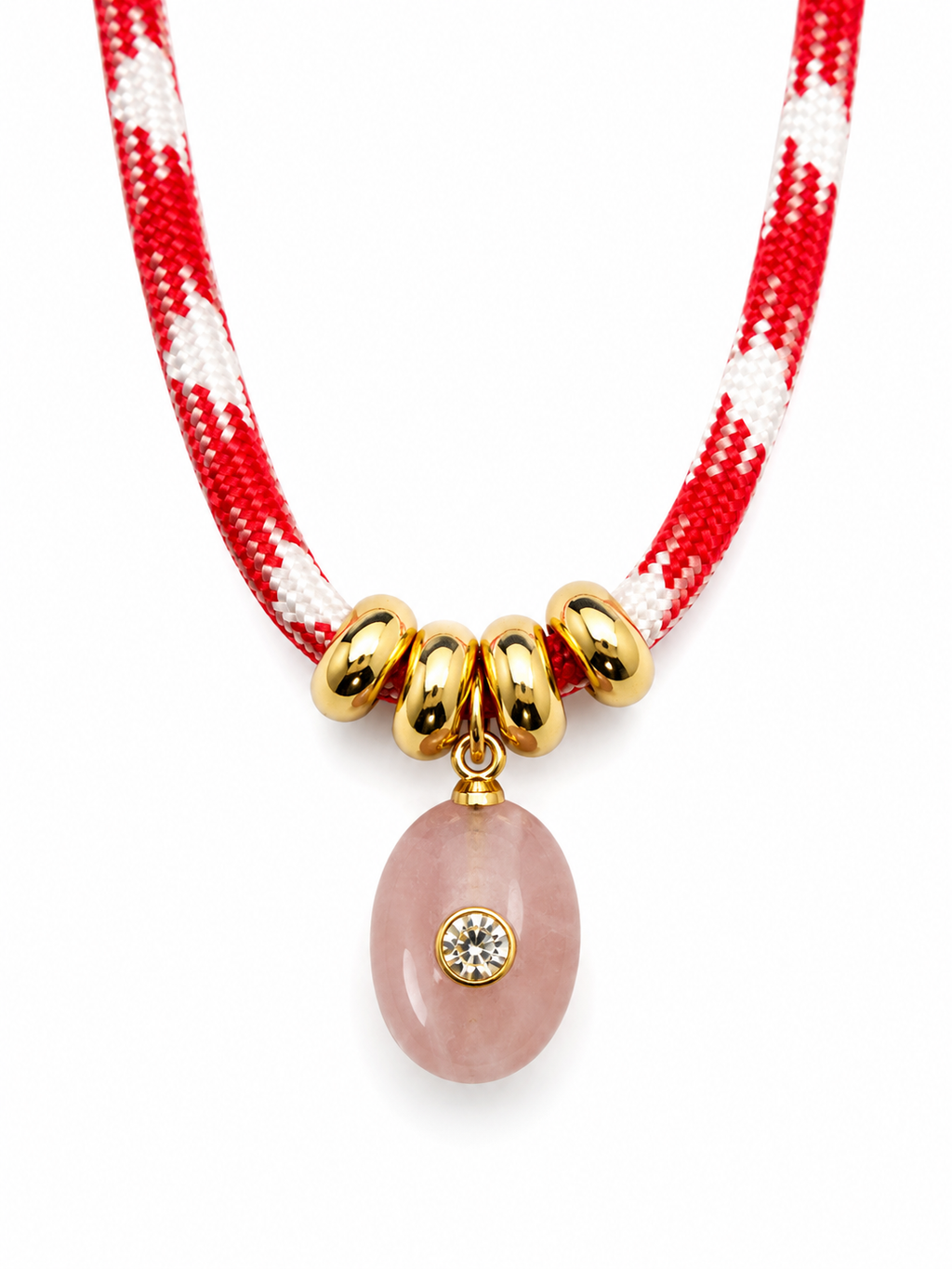 Rose Cord Necklace