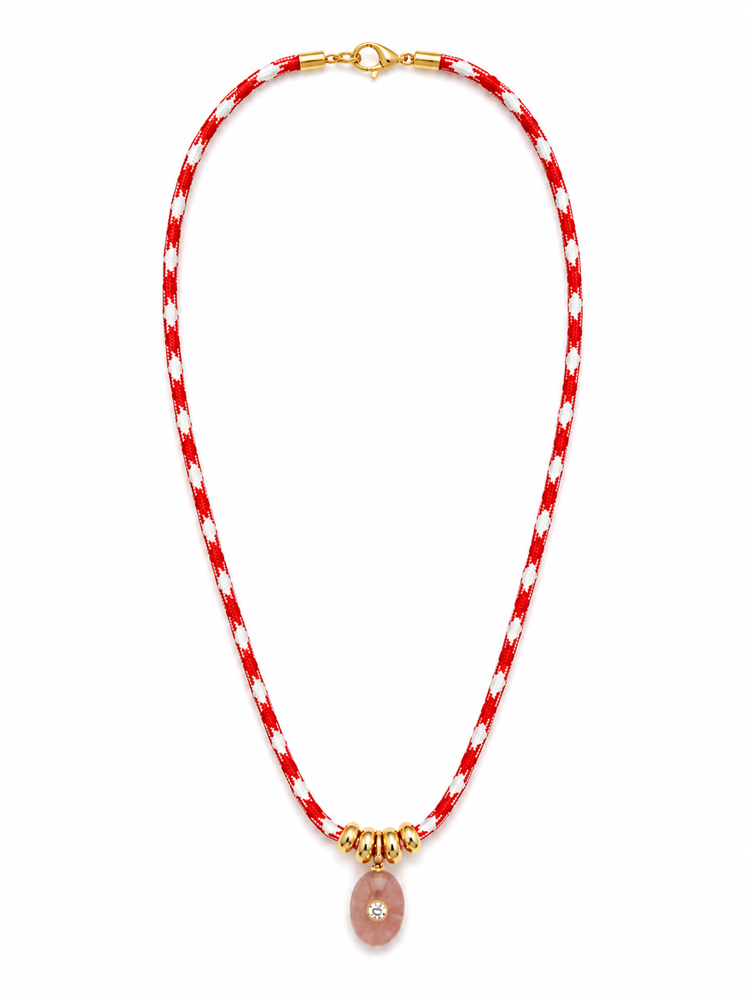 Rose Cord Necklace