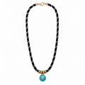 Turquoise Tide Cord Necklace